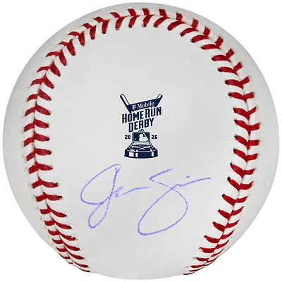 Jac Caglianone Kansas City Royals Autographed 2026 MLB Home Run Derby Logo Baseball