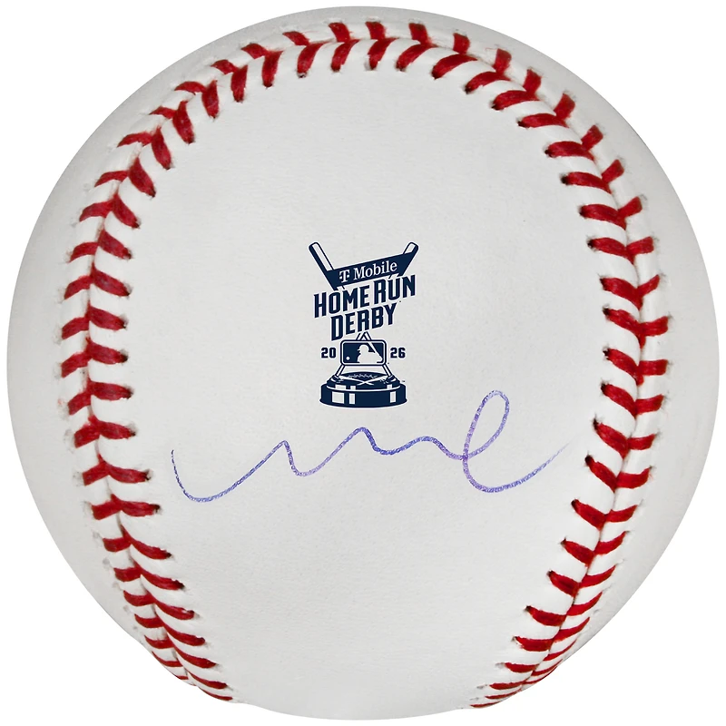 Munetaka Murakami Chicago White Sox Autographed 2026 MLB Home Run Derby Logo Baseball