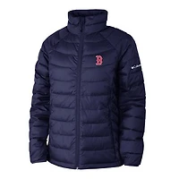 Women's Columbia Navy Boston Red Sox Powder Lite II Full-Zip Jacket
