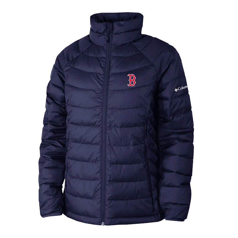Women's Columbia Navy Boston Red Sox Powder Lite II Full-Zip Jacket
