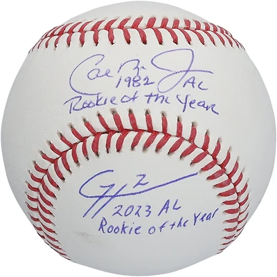 Cal Ripken Jr. & Gunnar Henderson Baltimore Orioles Autographed Baseball with Multiple Inscriptions - Limited Edition #2/10
