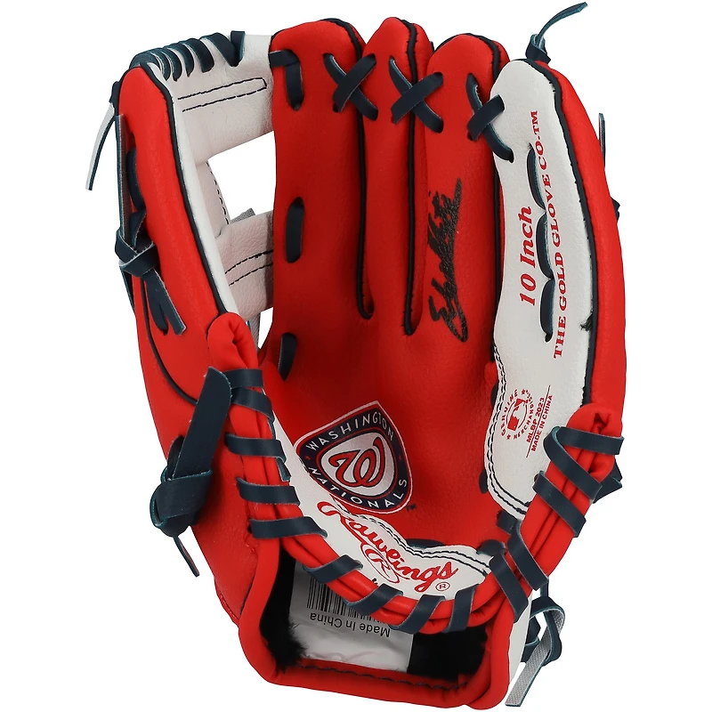 Eli Willits Washington Nationals Autographed Rawlings 10" Collectible Team Logo Glove