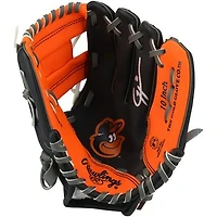 Gunnar Henderson Baltimore Orioles Autographed Rawlings 10" Collectible Team Logo Glove