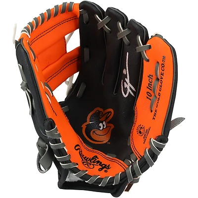 Gunnar Henderson Baltimore Orioles Autographed Rawlings 10" Collectible Team Logo Glove