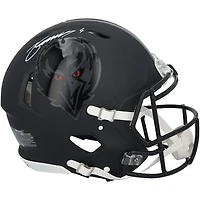 Zay Flowers Baltimore Ravens Autographed Riddell 2026 Alternate #2 Black Speed Authentic Helmet