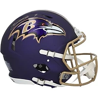 Zay Flowers Baltimore Ravens Autographed Riddell 2026 Alternate #1 Purple Speed Authentic Helmet