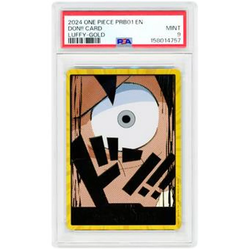 Luffy Don!! 2024 One Piece PRB01 The Best Japanese Rare #NNO PSA Authenticated 10 Card