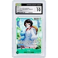 Lim 2024 One Piece Emperors in the New World Japanese Super Rare #OP09-037 CGC Authenticated 10 Card