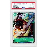 Arlong 2024 One Piece PRB01 One Piece Card the Best Japanese Full Art #OP06-023 PSA Authenticated 10 Card