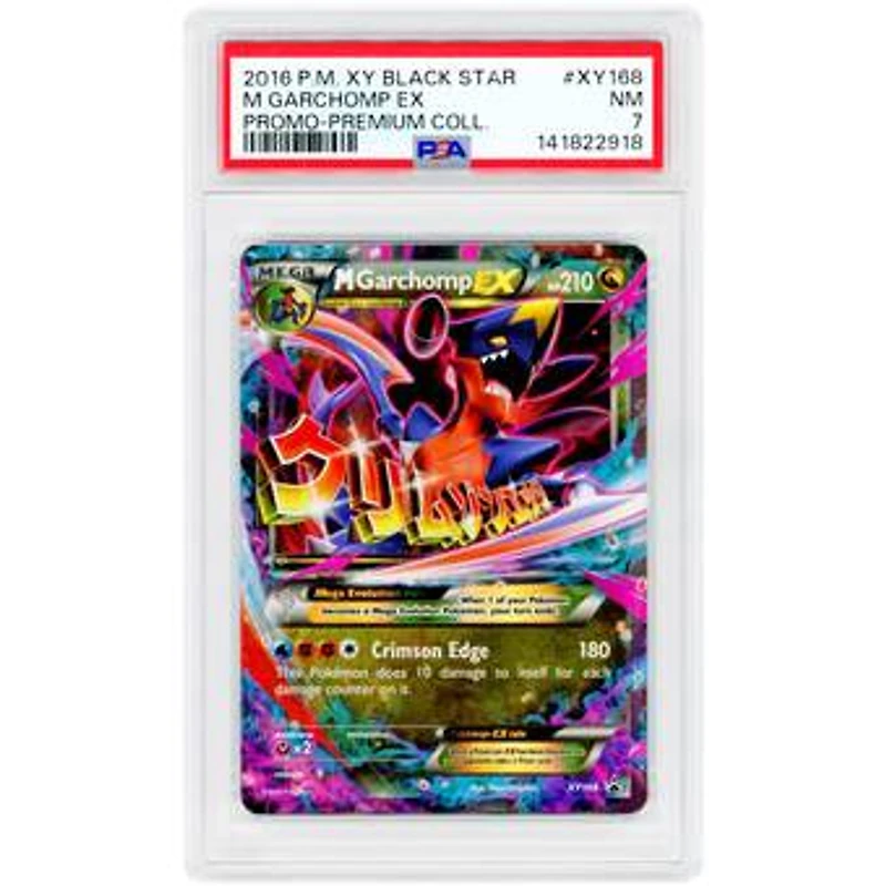 M Garchomp EX 2016 Pokemon XY Promos Promo #XY168 PSA Authenticated 7 Card