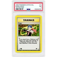 Koga 2000 Pokemon Gym Challenge 1st Edition Holo Rare #19 PSA Authenticated 7 Card
