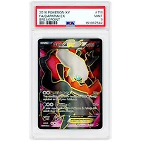 Darkrai EX 2016 Pokemon BREAKpoint Ultra Rare #118 PSA Authenticated 9 Card