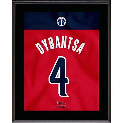 AJ Dybantsa Washington Wizards 10.5" x 13" Jersey Number Sublimated Player Plaque