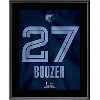 Cameron Boozer Memphis Grizzlies 10.5" x 13" Jersey Number Sublimated Player Plaque