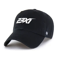 Men's '47 Black 23XI Racing Clean Up Adjustable Hat