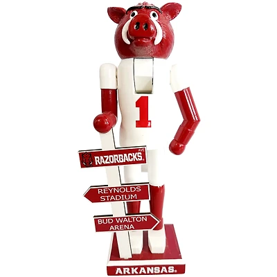 Arkansas Razorbacks 12" Mascot Nutcracker