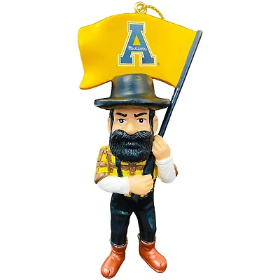 Appalachian State Mountaineers 4" Mascot Ornament