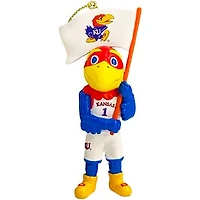Kansas Jayhawks 4" Mascot Ornament