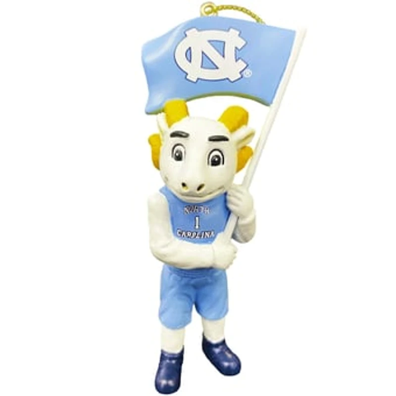 North Carolina Tar Heels 4" Mascot Ornament