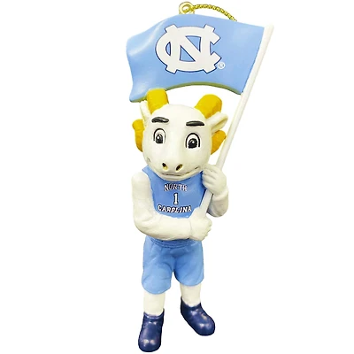 North Carolina Tar Heels 4" Mascot Ornament
