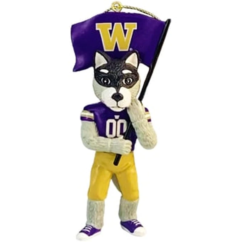 Washington Huskies 4" Mascot Ornament