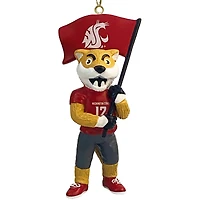 Washington State Cougars 4" Mascot Ornament