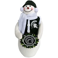 Michigan State Spartans 12" Snowman