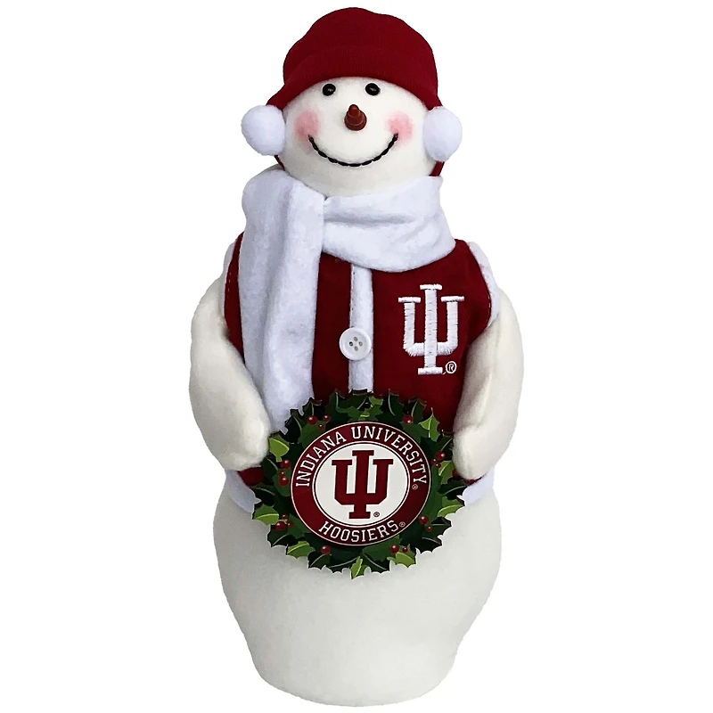 Indiana Hoosiers 12" Snowman