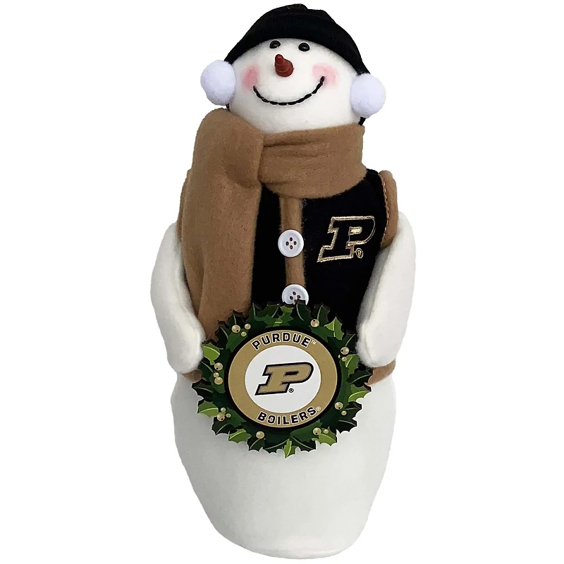 Purdue Boilermakers 12" Snowman