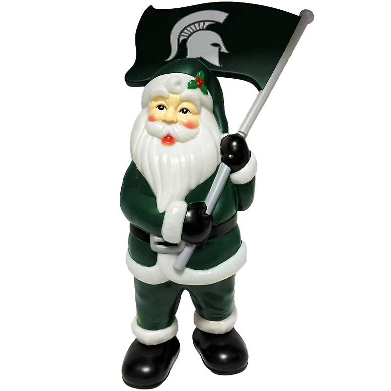 Michigan State Spartans Santa's Workshop 20" Blow Mold Santa
