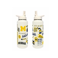 The Memory Company Michigan Wolverines 34oz. Bling Quencher Bottle