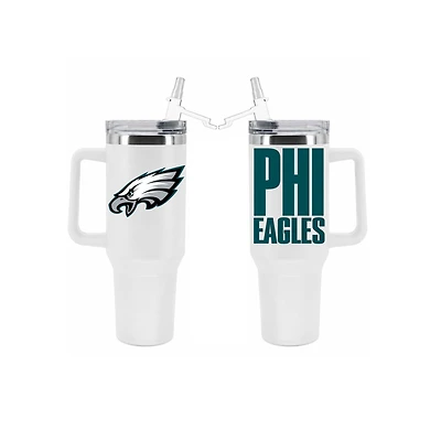 The Memory Company Philadelphia Eagles 40oz. Stainless Steel Tumbler with Flip Straw