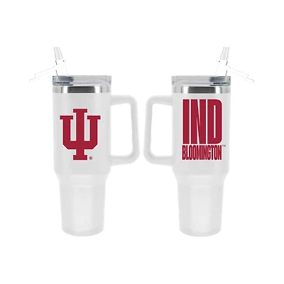The Memory Company Indiana Hoosiers 40oz. Stainless Steel Tumbler with Flip Straw