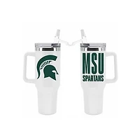 The Memory Company Michigan State Spartans 40oz. Stainless Steel Tumbler with Flip Straw
