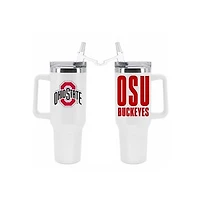 The Memory Company Ohio State Buckeyes 40oz. Stainless Steel Tumbler with Flip Straw