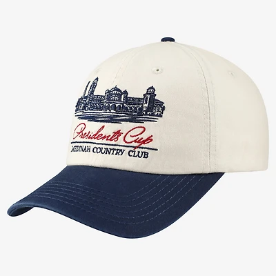 Unisex Barstool Golf Light Ivory 2026 Presidents Cup Clubhouse Dad Adjustable Hat