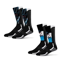 Unisex Starter Miami Marlins Big Energy Neo Two-Pack Sock Set