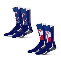 Unisex Starter Texas Rangers Big Energy Neo Two-Pack Sock Set