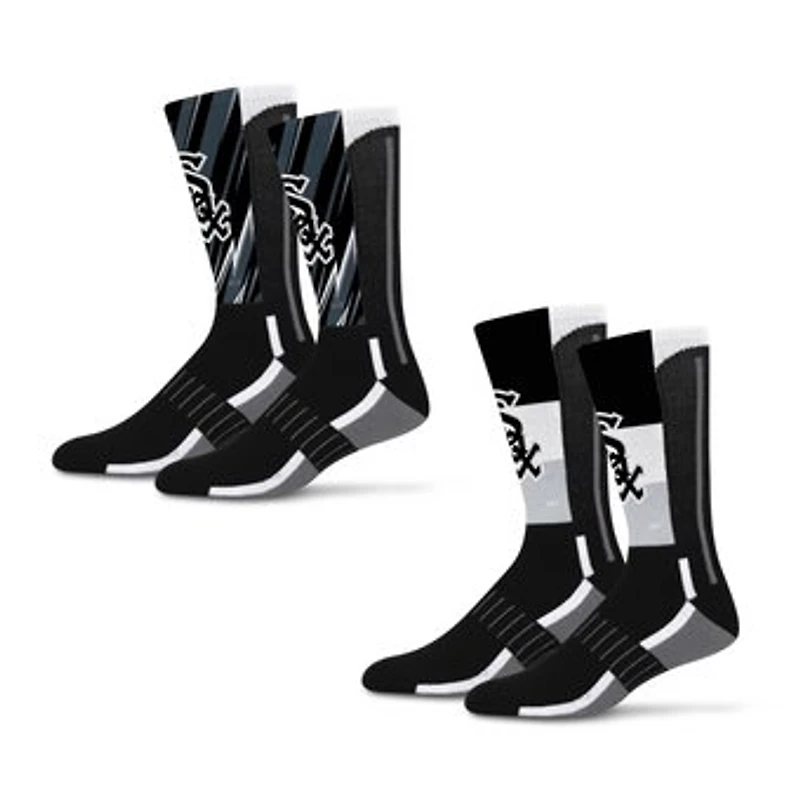 Unisex Starter Chicago White Sox Big Energy Neo Two-Pack Crew Socks Set