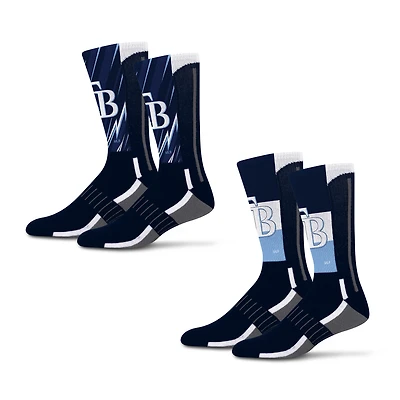 Unisex Starter Tampa Bay Rays Big Energy Neo Two-Pack Sock Set