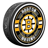 Boston Bruins Spotlight Hockey Puck