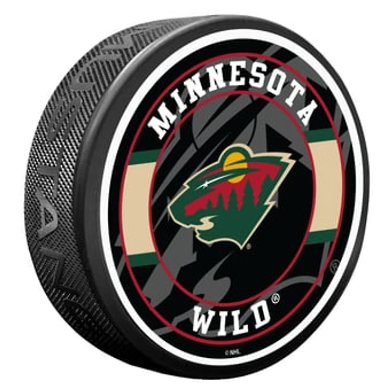 Minnesota Wild Spotlight Hockey Puck