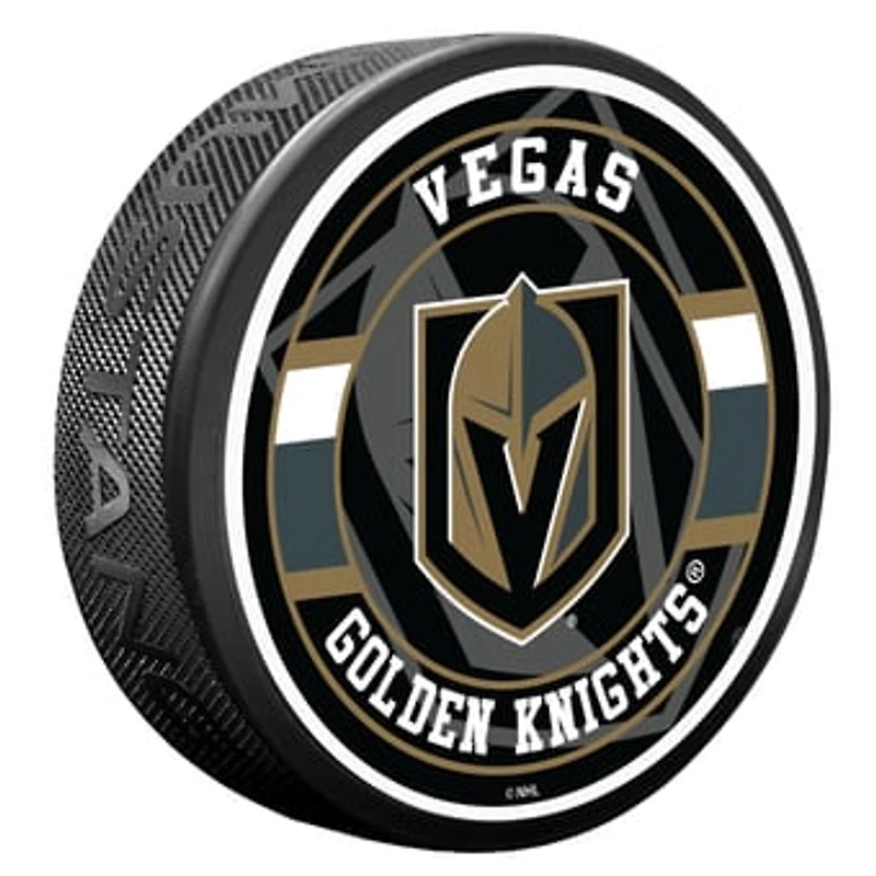 Vegas Golden Knights Spotlight Hockey Puck