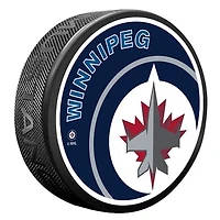 Winnipeg Jets Icon Hockey Puck