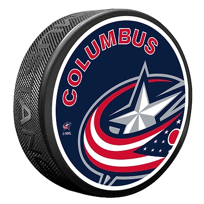 Columbus Blue Jackets Icon Hockey Puck