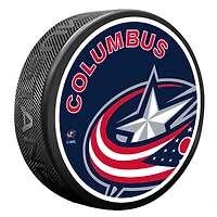 Columbus Blue Jackets Icon Hockey Puck