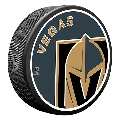 Vegas Golden Knights Icon Hockey Puck