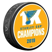 St. Louis Blues 1X Champions Hockey Puck