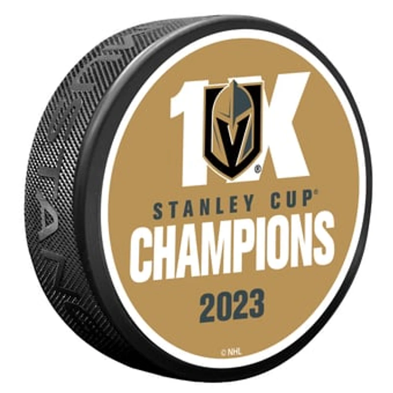 Vegas Golden Knights 1X Champions Hockey Puck