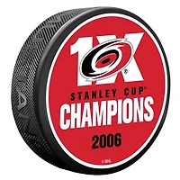 Carolina Hurricanes 1X Champions Hockey Puck